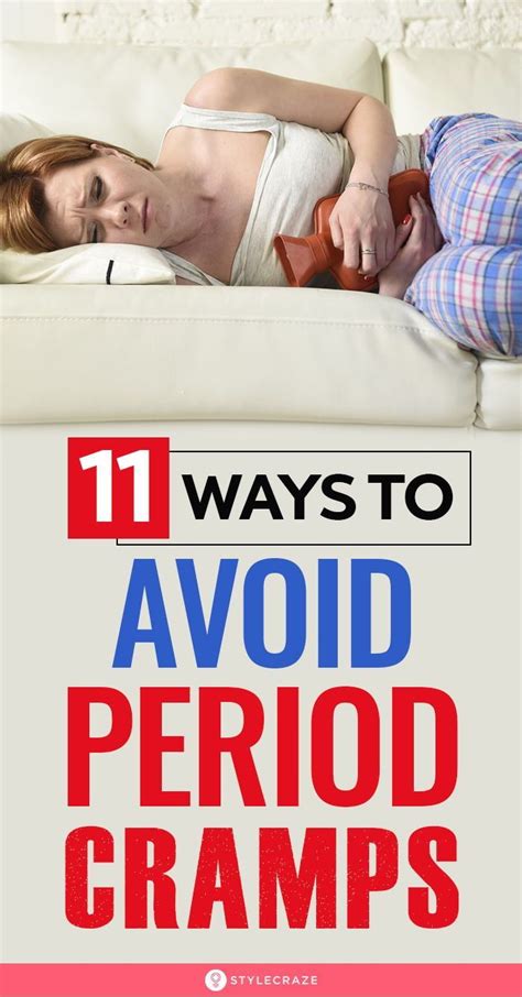 Ways To Avoid Period Cramps And Survive That Time Of The Month In