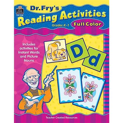 Dr Frys Reading Activities Grades K 1 Tcr3148 Teacher Created