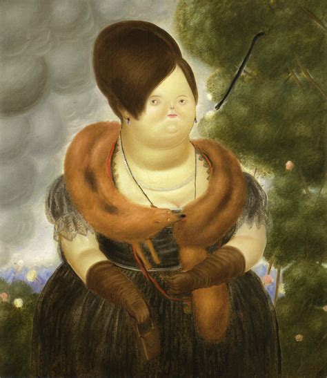 The First Lady Fernando Botero Fernando Botero