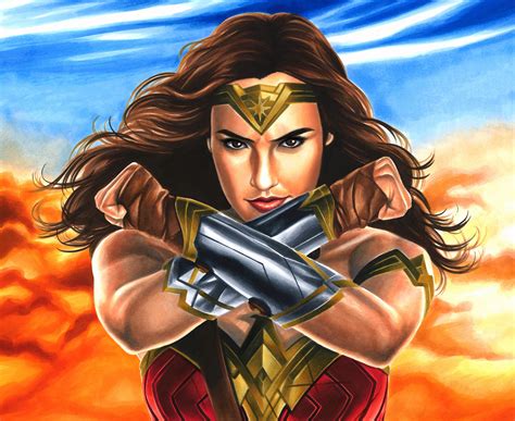 Wonder Woman Fanart 2017 Hd Superheroes 4k Wallpapers Images
