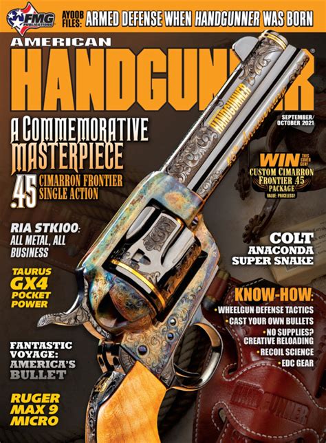 American Handgunner Celebrates 45 Years With Cimarron 45 Masterpiece