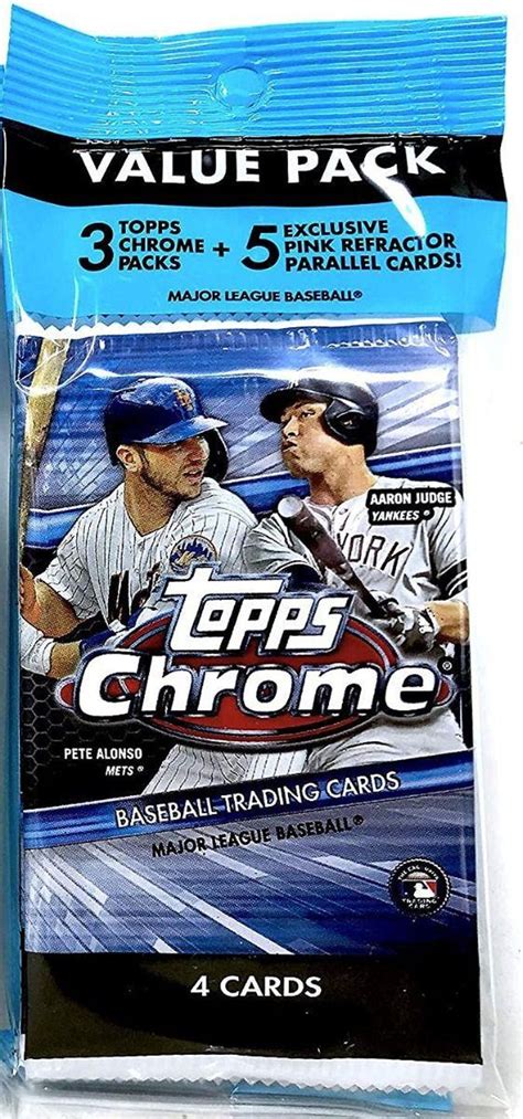 Look at price trends, short prints & more. 2020 Topps Chrome Baseball Value Pack | DA Card World