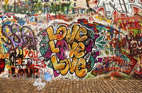 Love Graffiti Wallpaper