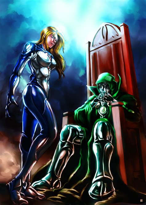 Invisible Woman Dr Doom By Cric On Deviantart Fantastic Four Villains Marvel Art Greatest