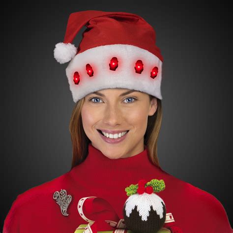Light Up Santa Hat Christmas Holidays And Events