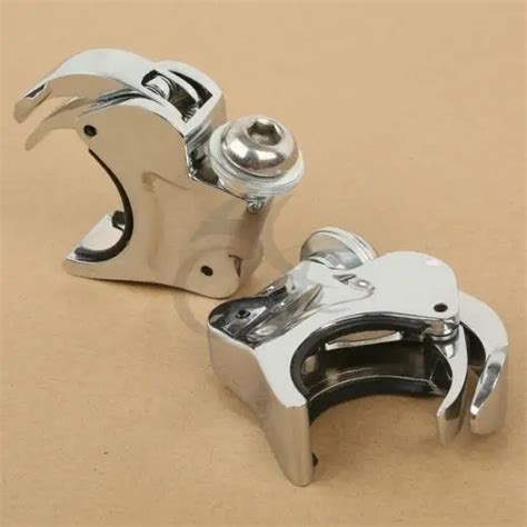 39mm Quick Release Windscreen Clamps For Harley Dyna Glide Sportster