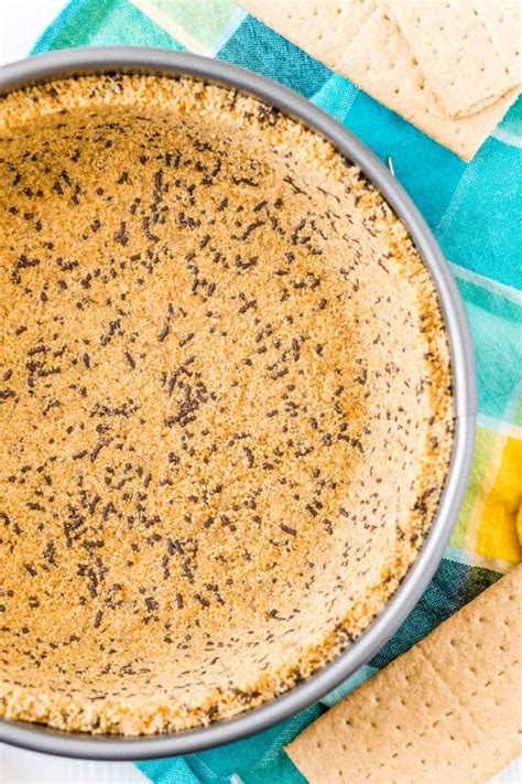 Best Graham Cracker Crust Recipe Sugar And Soul