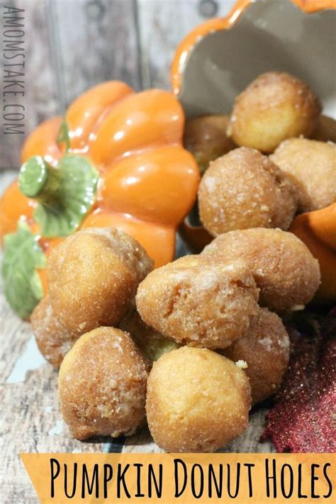 Traditional Donut Holes Are Oh So Yummy But This Fall Inspired Recipe