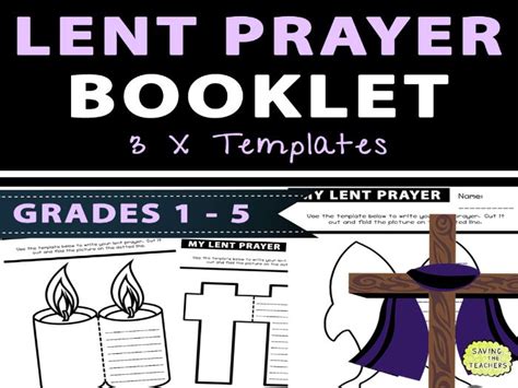My Lent Prayer Booklet Teaching Resources
