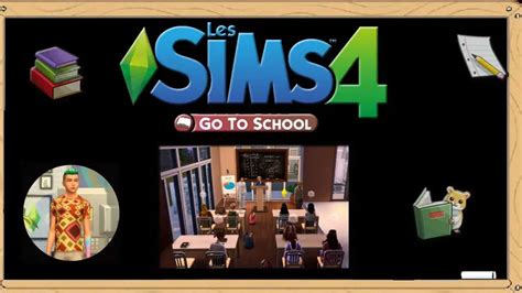 Mod Go To School En Français Mod Sims 4