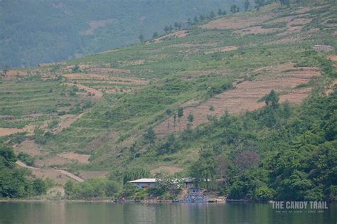 Yalu River Island - Van Camping Opposite North Korea