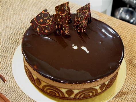 Her rich, indulgent chocolate mousse cake is easy to make ahead and keep ready in the freezer. Sonlie Blog: March 2010