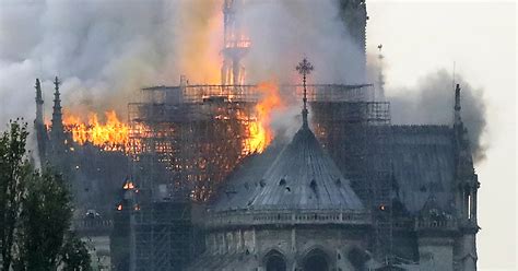 One fire fighter has been injured. Paris' Notre Dame 'saved from total destruction': French ...
