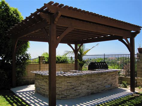 Make your patio your second home; Outdoor kitchen gazebo - 20 combinations of indoor and ...