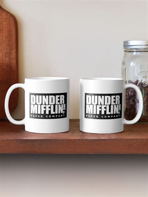 The Office Dunder Mifflin Mug By Skr Redbubble Mugs Friend Mugs Coffee Humor