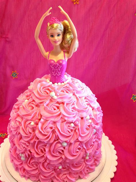 Barbie Cake How To Barbie Birthday Cake Doll Birthday Cake Barbie Doll