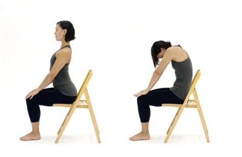 10 Yoga Poses You Can Do In A Chair Yoga Chair Yoga Yoga Poses