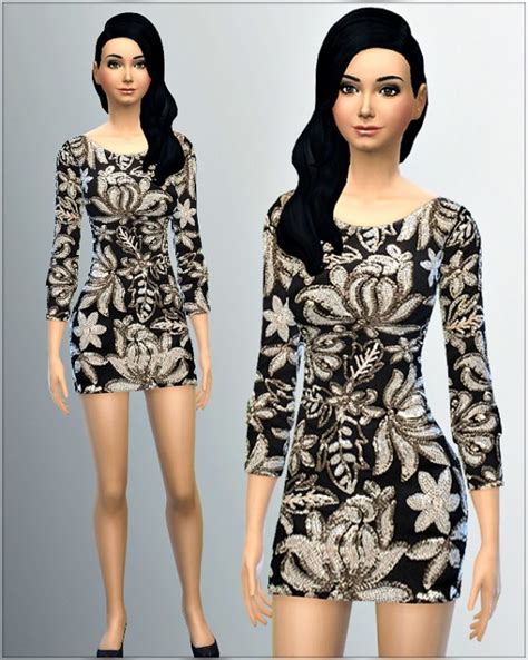 Irida Sims 4 Dress 5i • Sims 4 Downloads
