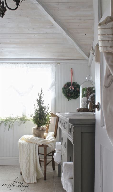 A Little Bit Merry Cottage Bedroom Christmas Details