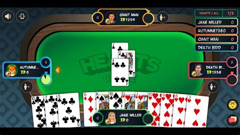 Hearts Online Card Game Youtube