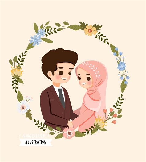 24 Bride And Groom Clipart Muslim In 2021