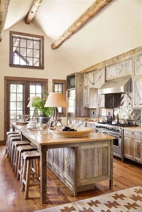 Fabulous Rustic Kitchen Island Ideas Best For Farmhouse Theme 15