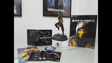 Mortal Kombat X Collectors Edition Ps4 Unboxing Youtube
