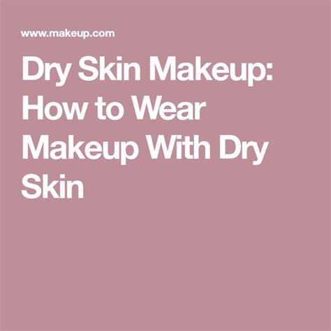 5 Tips On How To Apply Makeup Over Dry Flaky Skin By L Oréal Dry Skin Makeup