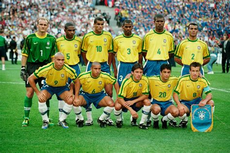 Seleção Brasileira Na Final Da Copa Do Mundo De 1998