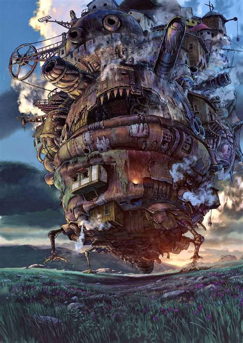 Howls Moving Castle Wallpapers On Wallpaperdog