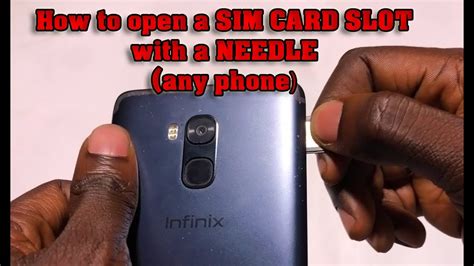 Easy steps open sim card iphone slot 6. How To Open A Sim Card Slot With A Needle (any phone ...