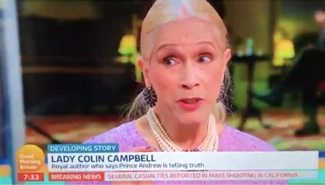 Lady Colin Campbell Gives Epstein A Pass For Prostitution Watch This Loon Talk About 14 Year