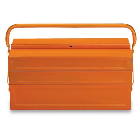 Beta 8 In X 22 In Cantilever Sheet Metal Tool Box In Orange C20l