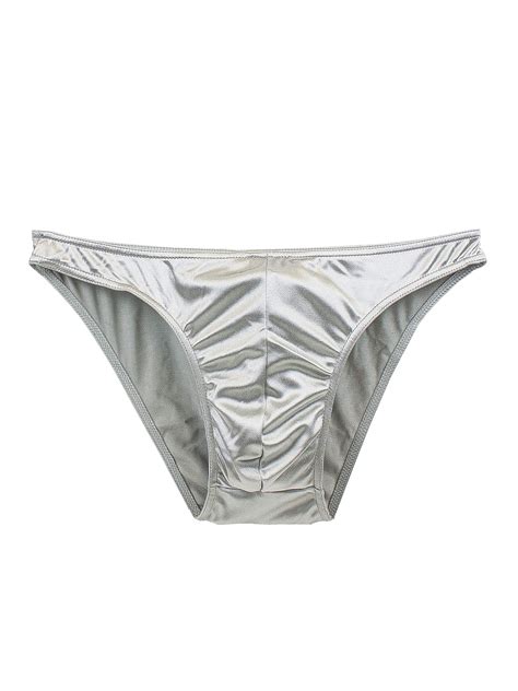 Barbra Mens Satin Bikini Briefs Panties S To 3xl Silky Sexy Mens Underwear Multi Pack Buy
