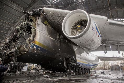 tältä näyttää venäläisten tuhoama maailman suurin lentokone katso surulliset kuvat hostomelin