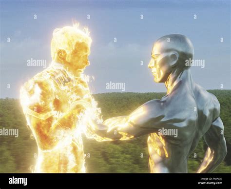 Chris Evans And Silver Surfer Fantastic Four Rise Of The Silver