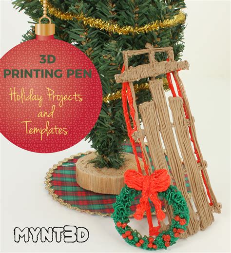 3d Pen Holiday Diy Crafts Mynt3d