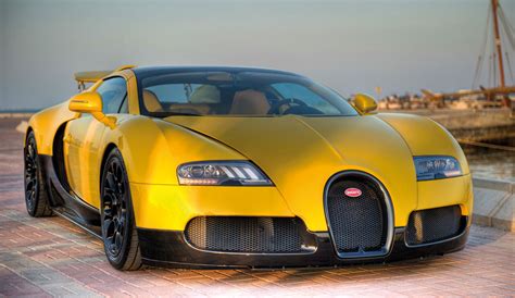 2012 Bugatti Veyron Grand Sport Black And Yellow Review Price And Speed
