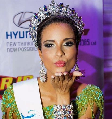 The Miss Jamaica Contestant That Didin T Win Miss Universe Kaci