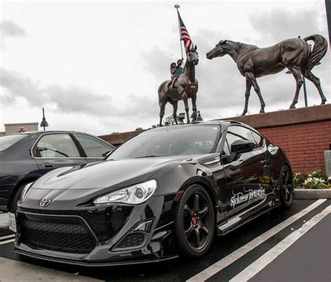 Black Beat Motor Type Trd Style Body Kit 6 Pcs Scion Frs Subaru Brz