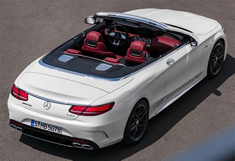 2018 Mercedes Amg S 63 Cabriolet 4matic A217 Specifications Photo