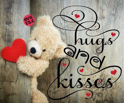 Pin By Gilian Komorowski On Etsy Hugs And Kisses Quotes Hug Quotes