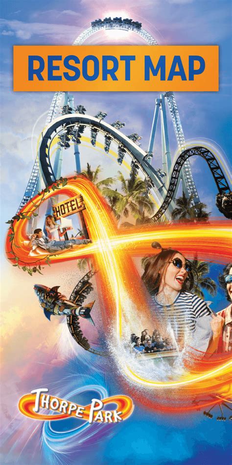 Thorpe Park Map Of Rides