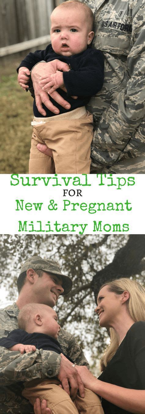 survival tips for new and pregnant military moms with images military mom military husband