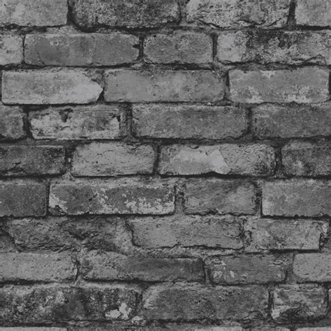 Free Download Grey Realistic Fd31284 Rustic Brick Fine Decor Wallpaper