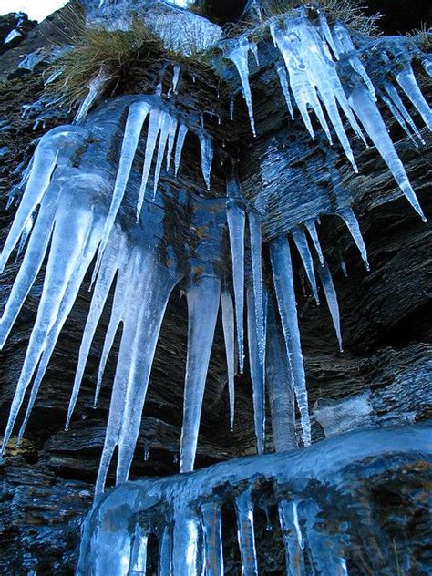 Icicles Ice Cave Ice Magic Ice Aesthetic
