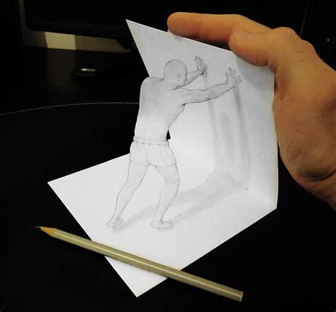 Attractive 3d Drawing Anamorphic Art