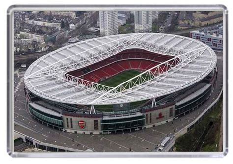 Emirates Stadium Football Stadium Arsenal Aerial Image Fridge Magnet 01