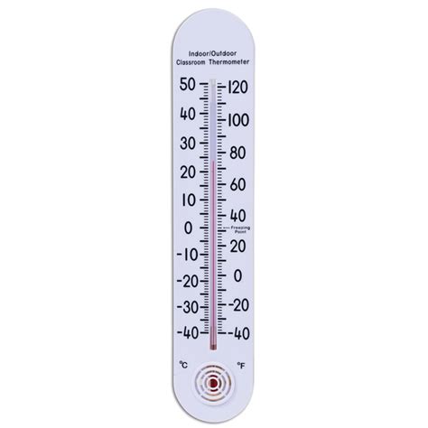 Indoor Outdoor Classroom Thermometer Ctu7635 Learning Advantage