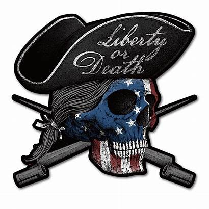 Liberty Death Decal Flag Betsy Ross Decals